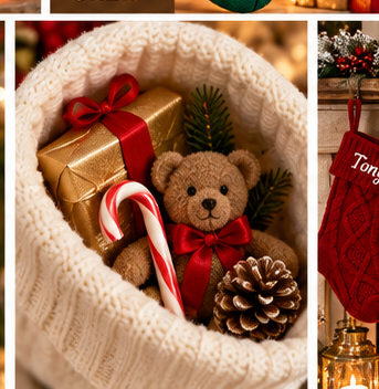 Classic Cable-Knit Christmas Stocking