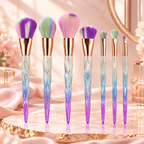 7-Piece Diamond Glow Makeup Brush Set