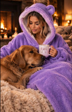 Cozy Bear | Oversized Wearable Blanket with Hood