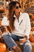 The Aspen Half-Zip Fleece Pullover