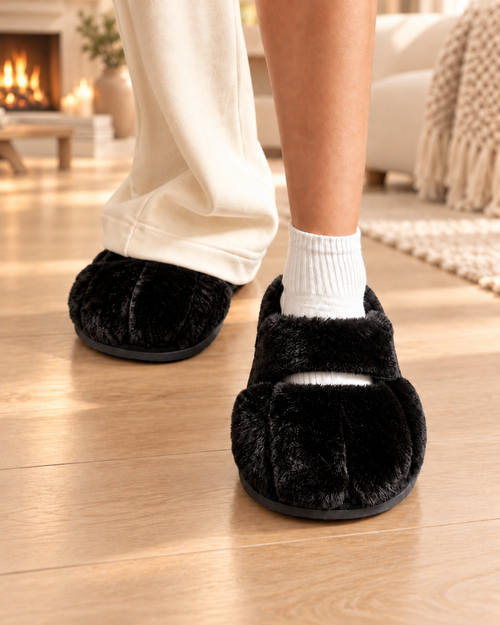 Cozy Cloud Cat Paw Slippers | Ultra-Soft Plush House Slippers