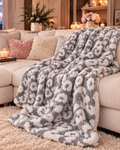 The Cozy Edit | Luxe Leopard Sherpa Throw Blanket