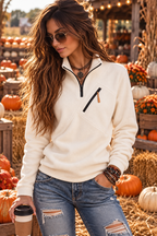The Aspen Half-Zip Fleece Pullover