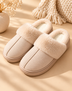 Cozy Luxe Faux Fur Slippers | Plush Winter House Slippers