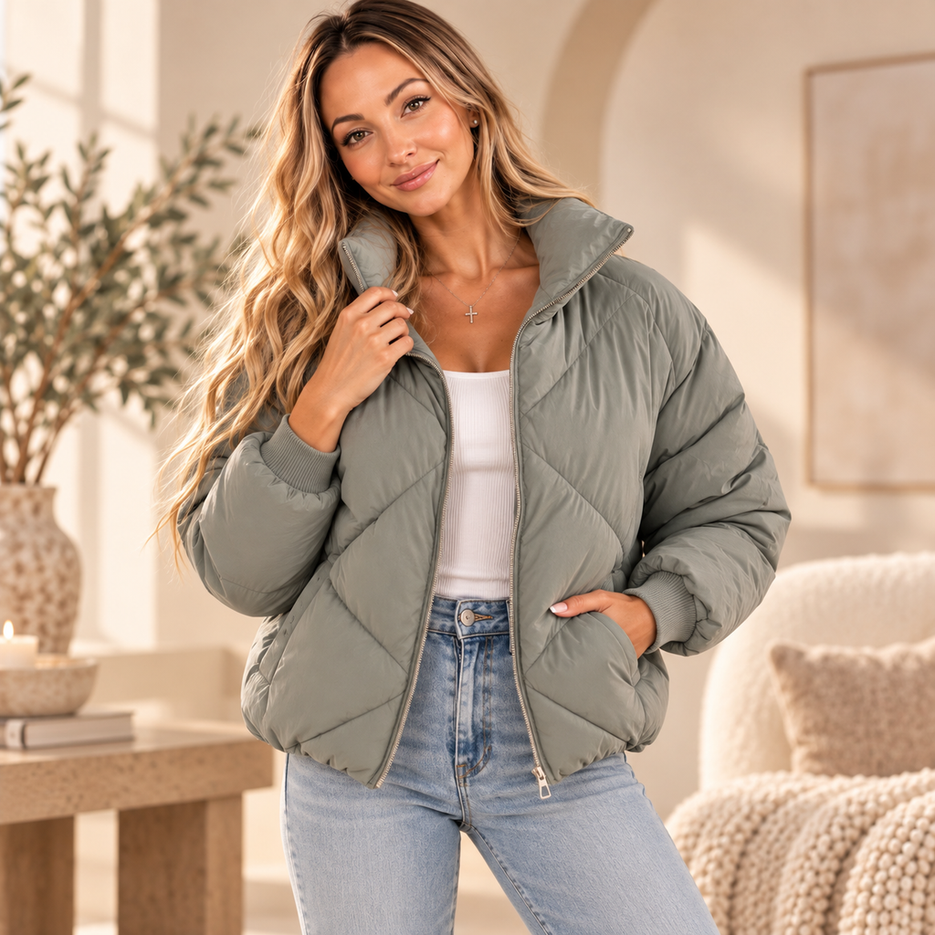 The Everyday Edit | Quilted Puffer Jacket