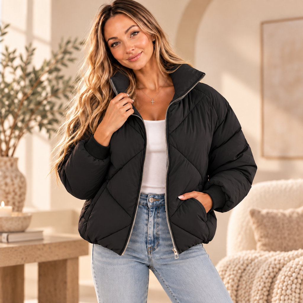 The Everyday Edit | Quilted Puffer Jacket