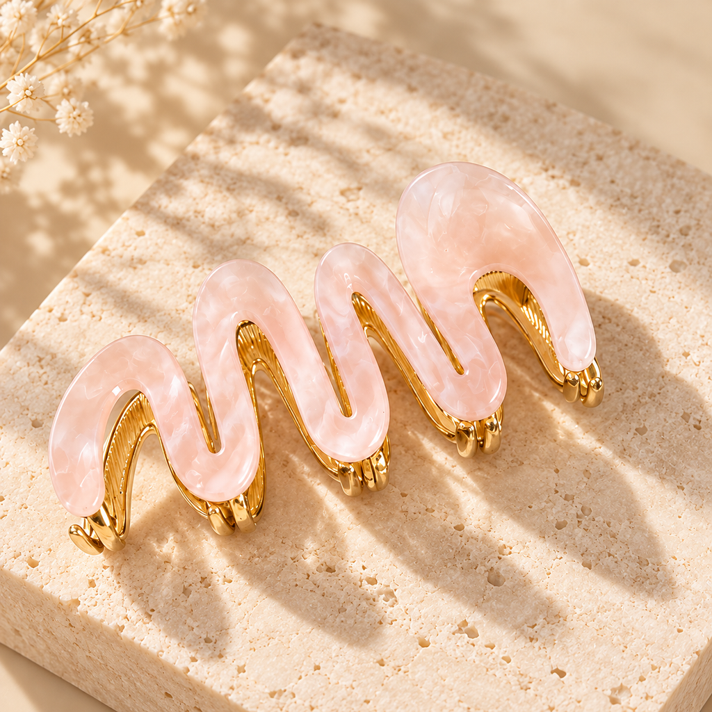 The Marble Claw Clip
