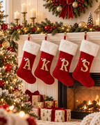 Personalized Initial Christmas Stocking