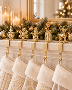 Luxe Metallic Stocking Holder