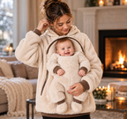 The Cozy Mama | Baby-Carrying Oversized Hoodie