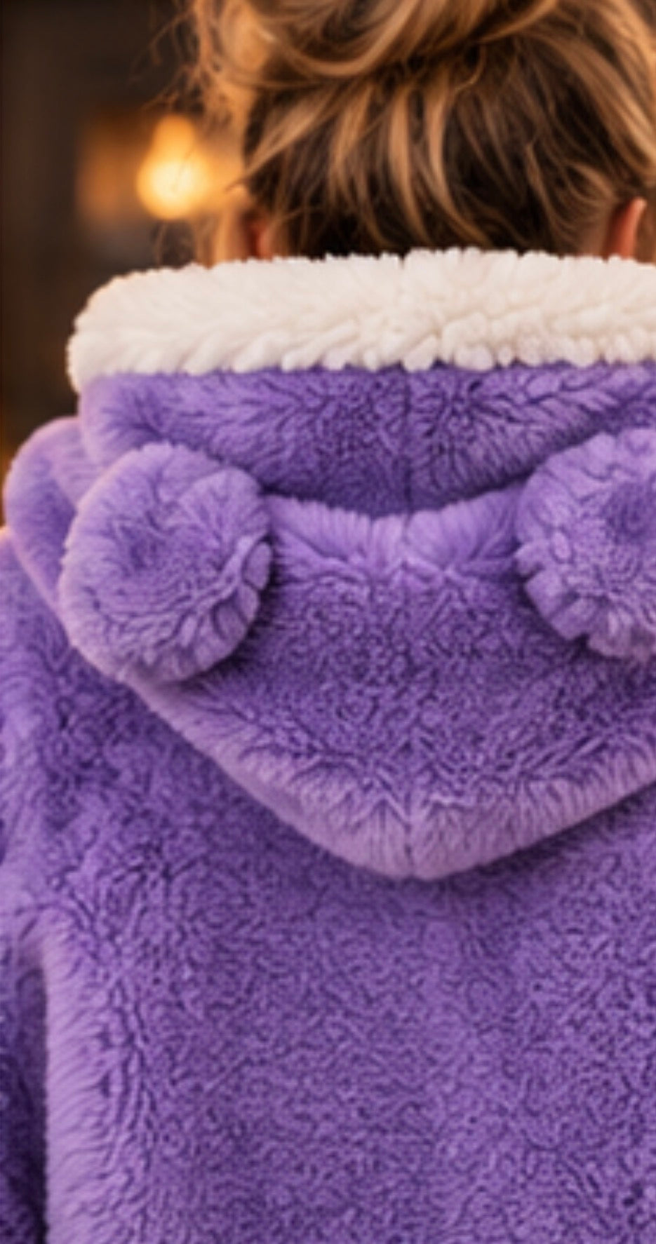 Cozy Bear | Oversized Wearable Blanket with Hood