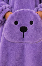 Cozy Bear | Oversized Wearable Blanket with Hood