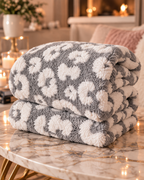 The Cozy Edit | Luxe Leopard Sherpa Throw Blanket