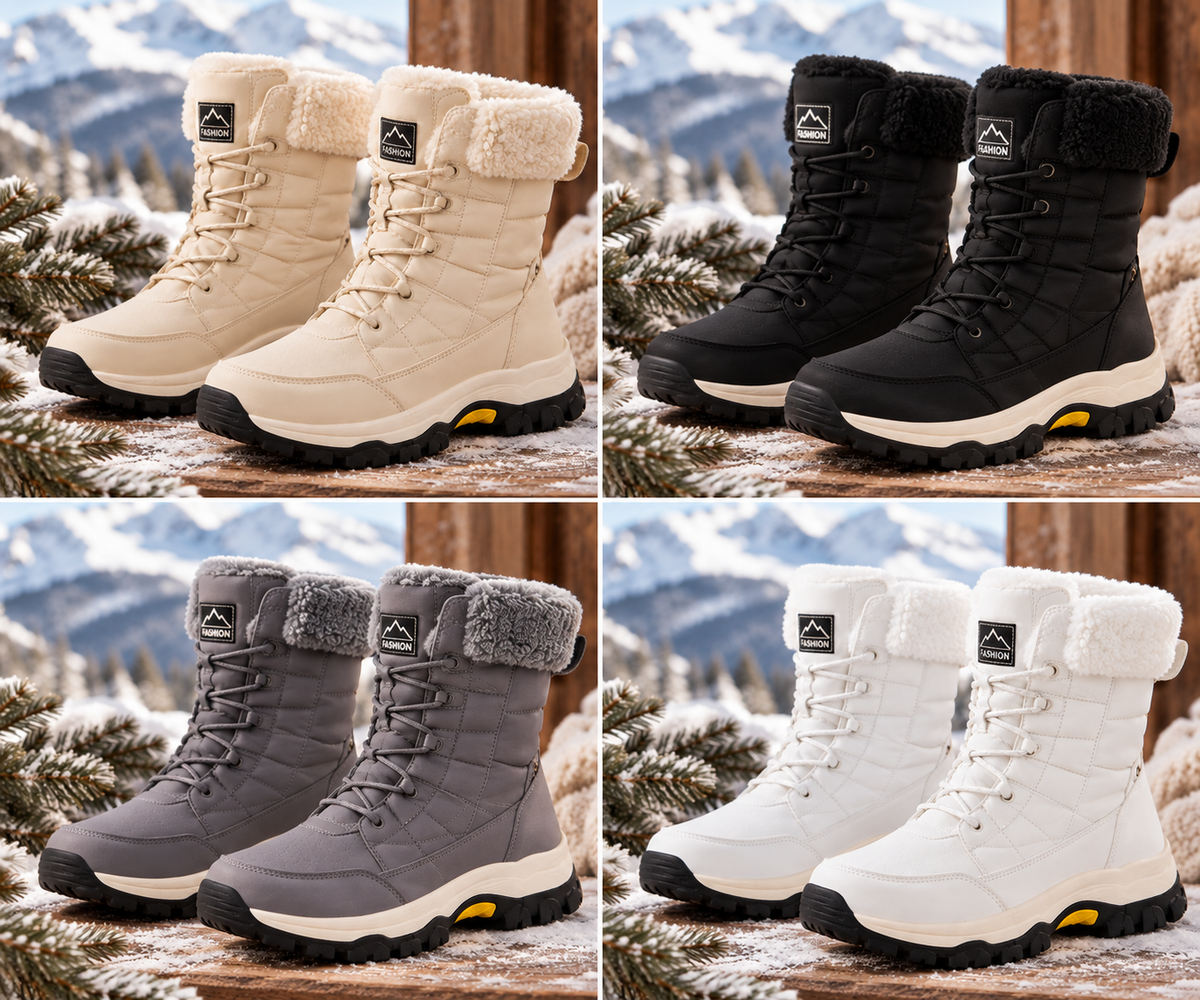 Alpine Luxe | Fleece-Lined Winter Boots