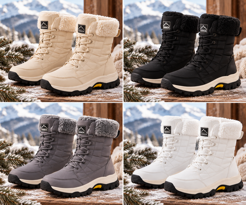 Alpine Luxe | Fleece-Lined Winter Boots